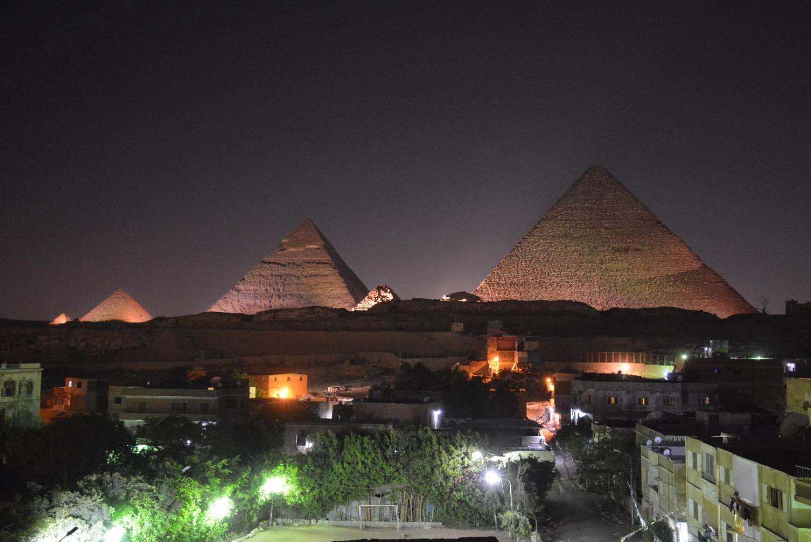 Kafret el-Gabal Pyramids Show Hotel מראה חיצוני תמונה