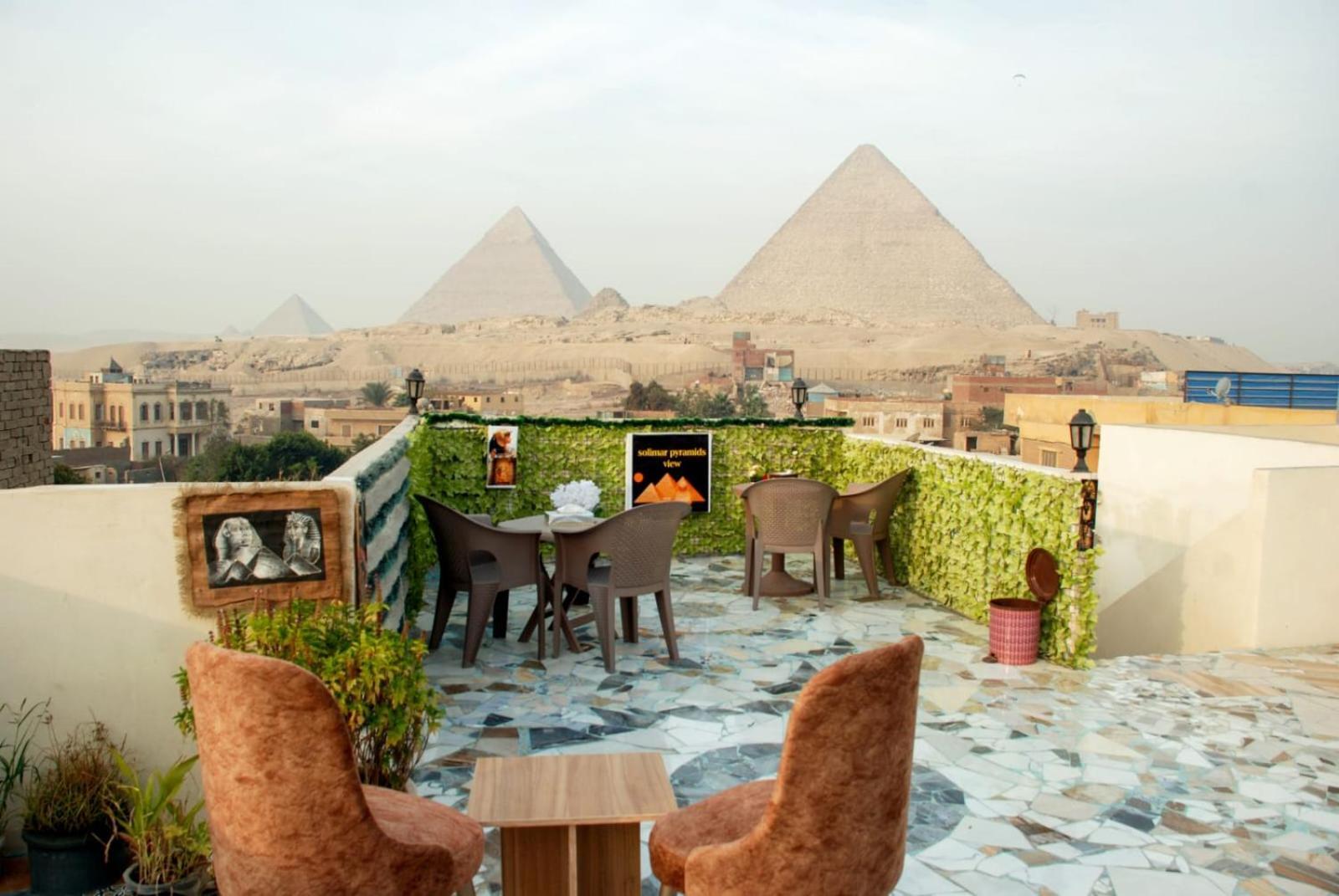 Kafret el-Gabal Pyramids Show Hotel מראה חיצוני תמונה