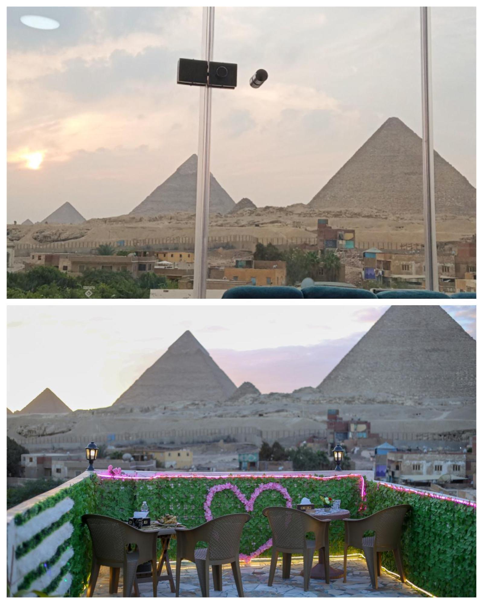 Kafret el-Gabal Pyramids Show Hotel מראה חיצוני תמונה